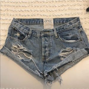 One Teaspoon Bandit Shorts